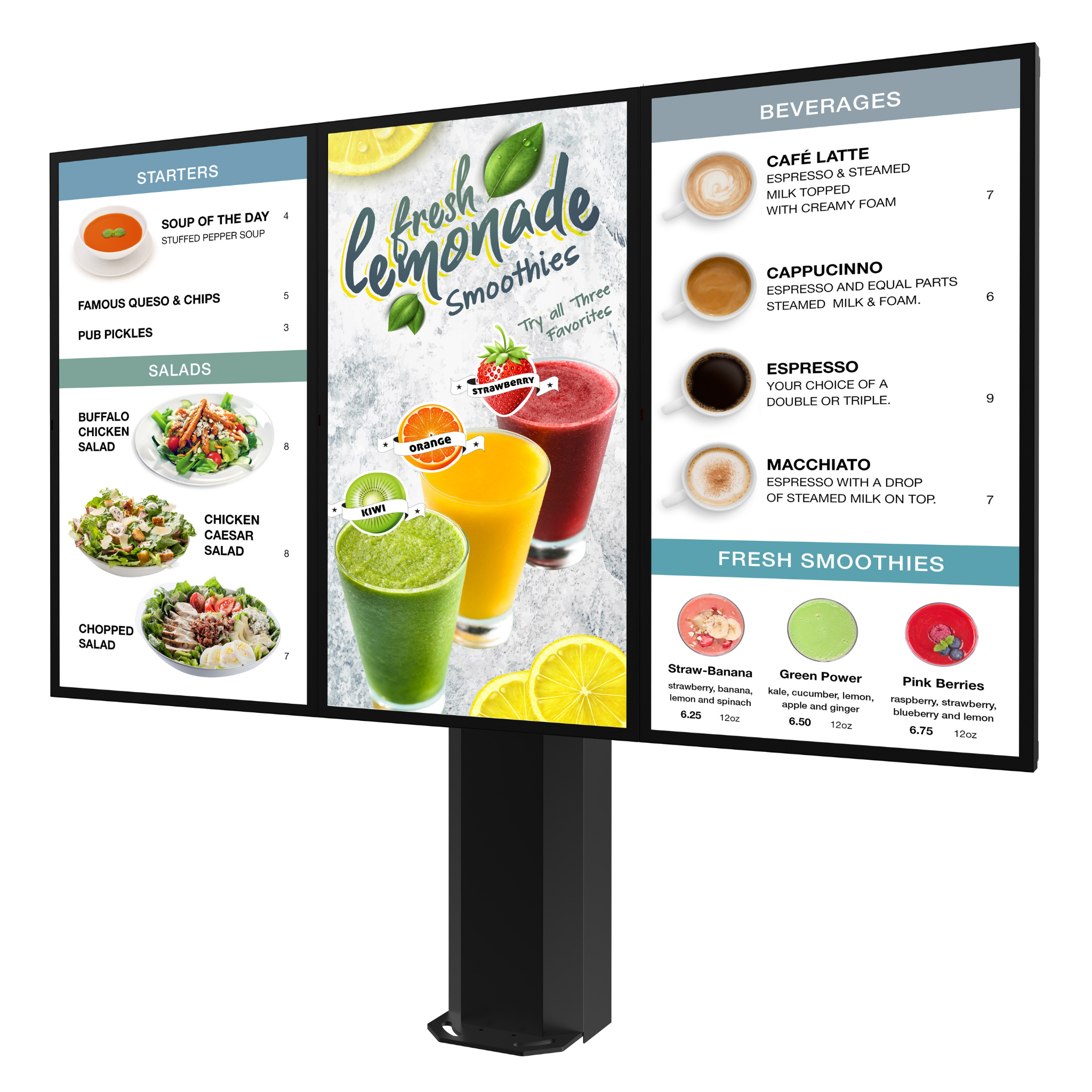 Peerless KOF555-3-EUK signage display enclosure