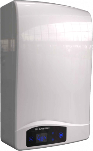 Ariston Next Evo 16 EU (NG) Vertical Tankless (instantaneous) Solo boiler system Grey