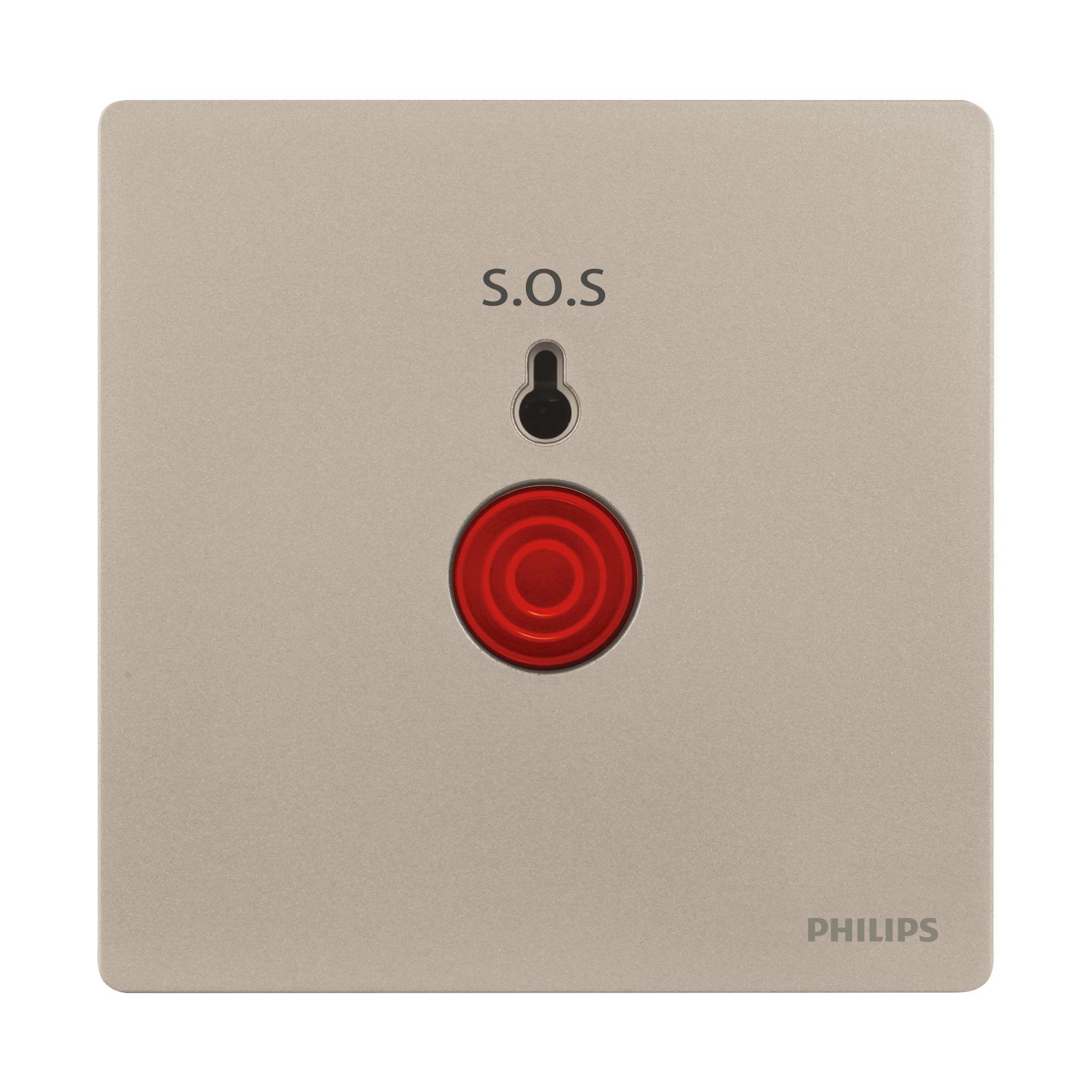 Philips 6947939154104 light switch Polycarbonate (PC) Champagne