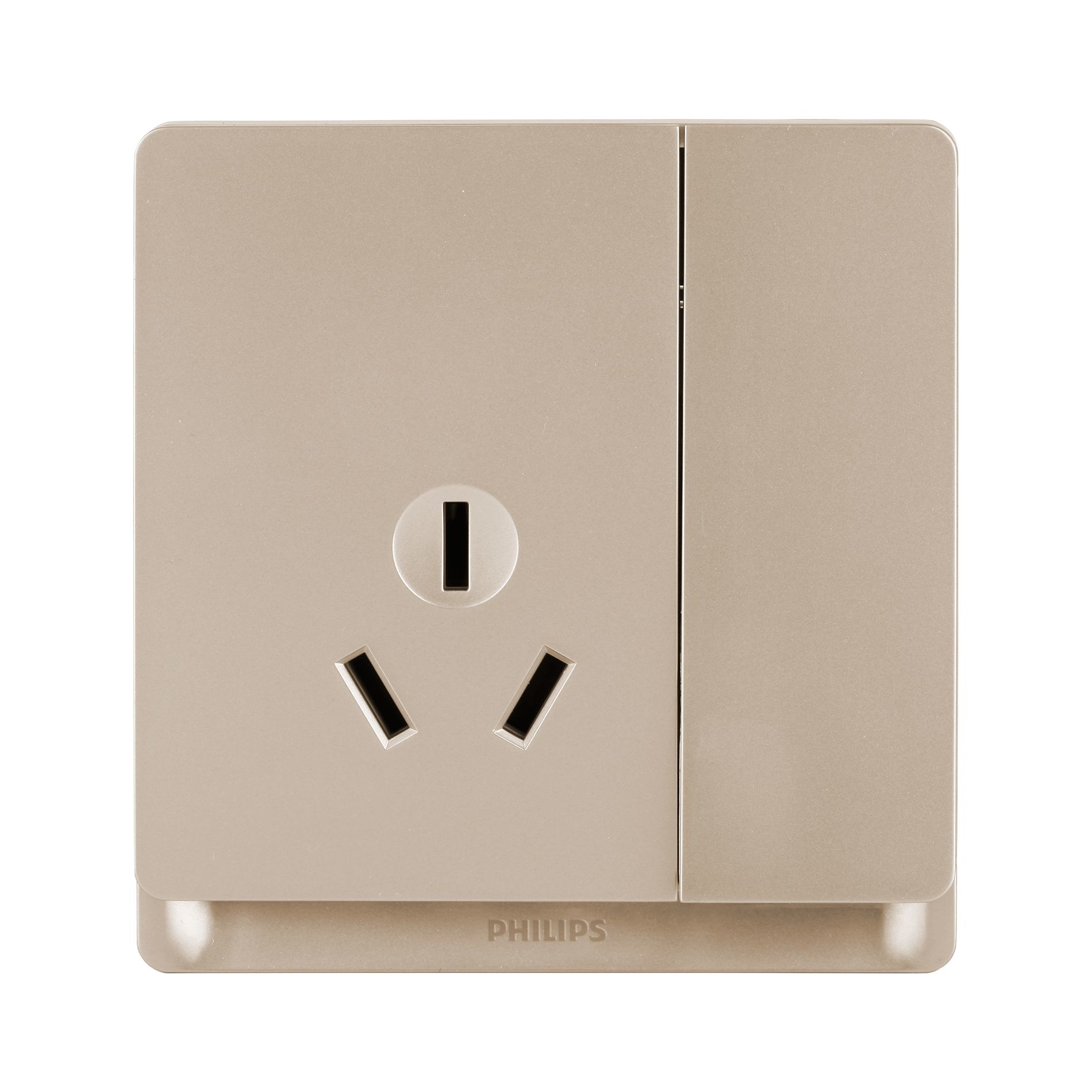 Philips 6947939162222 light switch Polycarbonate (PC) Champagne, Gold