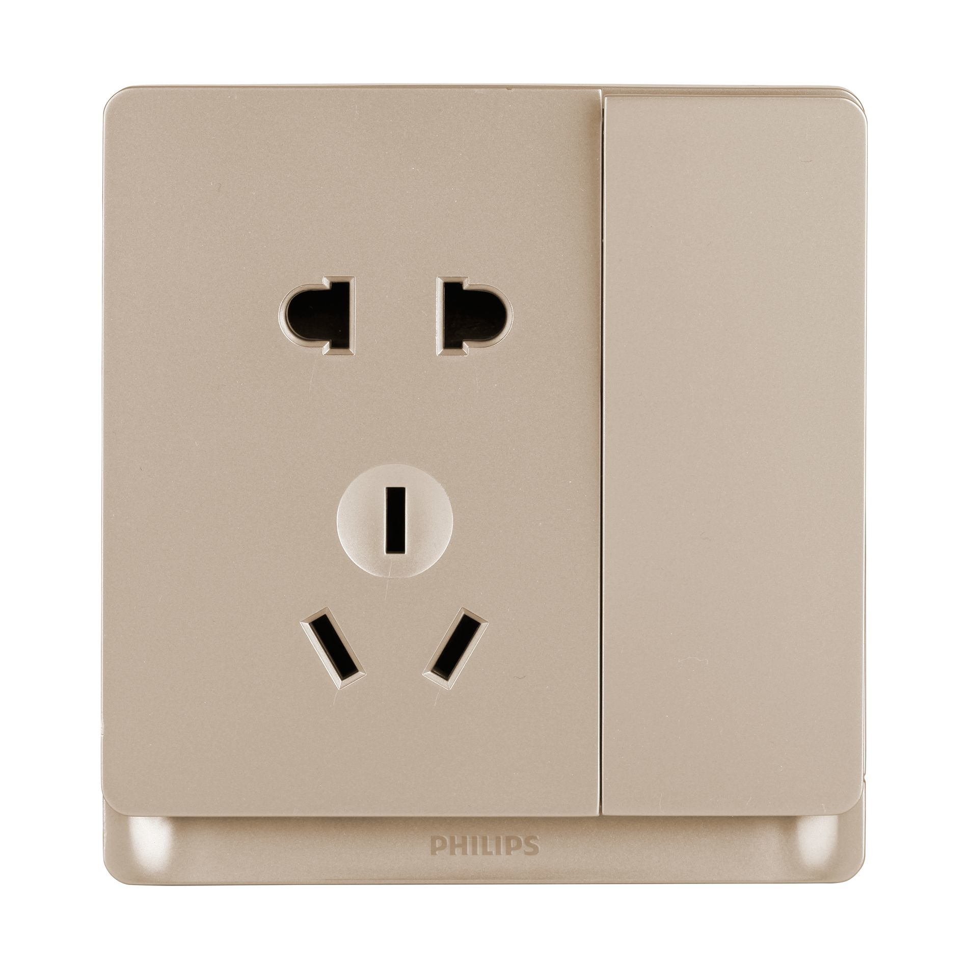 Philips 6947939162314 light switch Polycarbonate (PC) Champagne