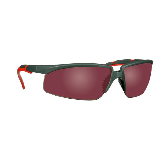 3M S2024AS-RED safety eyewear Safety glasses Plastic Grey, Red