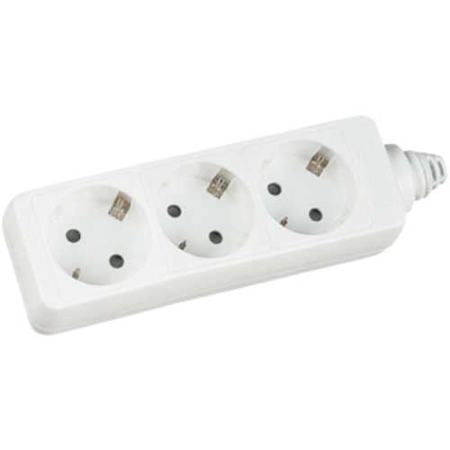 InLine 16431M surge protector White 3 AC outlet(s) 230 V 1.5 m