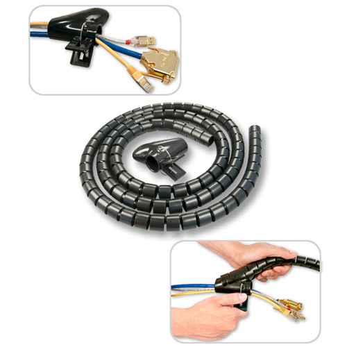 Lindy 40575 cable tie Black