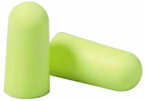 3M Highland 312-1250 ear plug Disposable ear plug Green, Yellow 2000 pc(s)