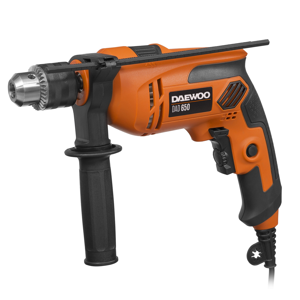 Daewoo DAD 650 drill 2800 RPM Key 1.8 kg Black, Orange