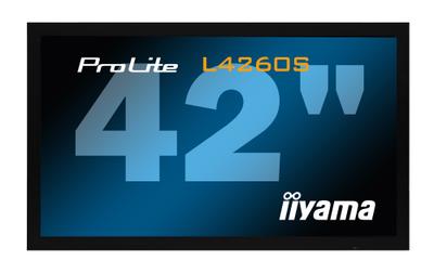 iiyama ProLite L4260S Signage Display Digital signage flat panel 106.7 cm (42") 450 cd/m² Full HD Black