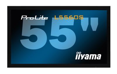 iiyama ProLite L5560S Signage Display Digital signage flat panel 139.7 cm (55") 450 cd/m² Full HD Black