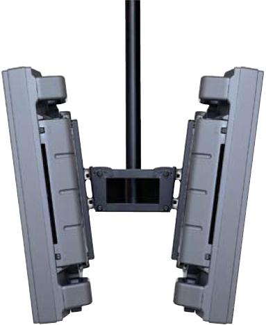 Peerless PLB-1 signage display mount Black