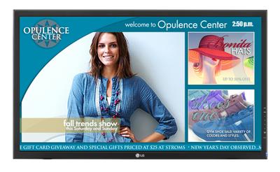 LG 55WS10-BAA Signage Display Digital signage flat panel 138.7 cm (54.6") IPS 450 cd/m² Full HD Black