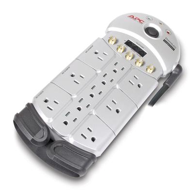 APC PR11T3V5 Premium A/V Surge Protector Silver 11 AC outlet(s) 120 V 3 m