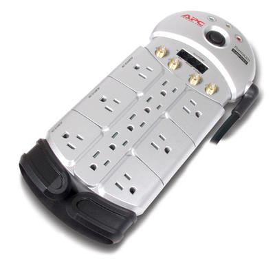 APC PR11T3V2 Premium A/V Surge Protector Silver 11 AC outlet(s) 120 V 3 m
