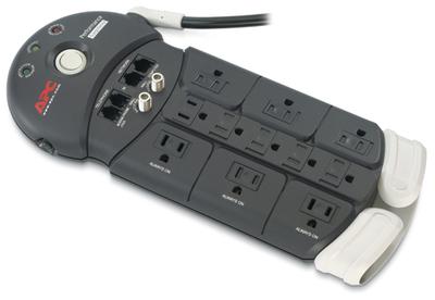APC Performance SurgeArrest 11 Outlet Black 11 AC outlet(s) 120 V 3.05 m