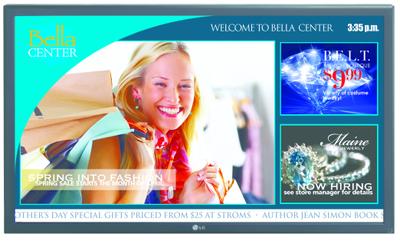 LG 42VS10 Signage Display Digital signage flat panel 106.7 cm (42") 500 cd/m² Full HD Black