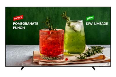 Samsung BED-H LH98BEDHVGFXZX Signage Display Digital signage flat panel 2.49 m (98") Wi-Fi 4K Ultra HD Black Tizen