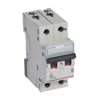 Legrand TX3 circuit breaker Miniature circuit breaker Type B 2