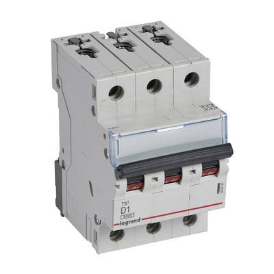 Legrand TX3 circuit breaker Miniature circuit breaker Type D 3