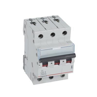 Legrand TX3 circuit breaker Miniature circuit breaker Type C 3