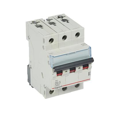 Legrand TX3 circuit breaker Miniature circuit breaker Type D 3