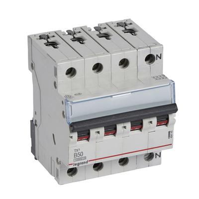 Legrand TX3 circuit breaker Miniature circuit breaker Type B 4
