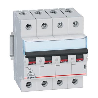 Legrand TX3 circuit breaker Miniature circuit breaker Type C 4