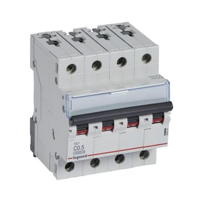 Legrand TX3 circuit breaker Miniature circuit breaker Type C 4