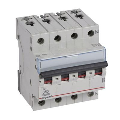Legrand TX3 circuit breaker Miniature circuit breaker Type C 4