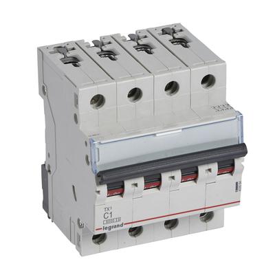 Legrand TX3 circuit breaker Miniature circuit breaker Type C 4