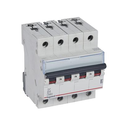 Legrand TX3 circuit breaker Miniature circuit breaker Type D 4
