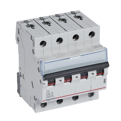 Legrand TX3 circuit breaker Miniature circuit breaker Type C 4