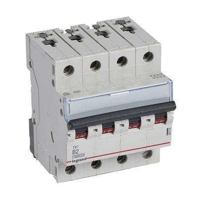 Legrand TX3 circuit breaker Miniature circuit breaker Type B 4