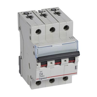 Legrand TX3 circuit breaker Miniature circuit breaker Type D 3