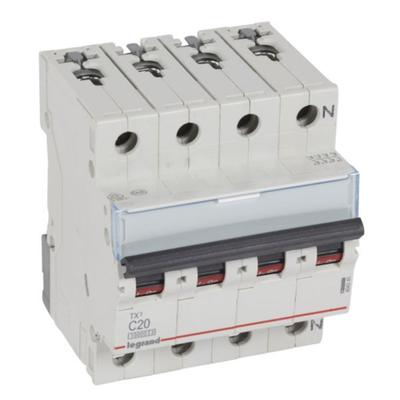 Legrand TX3 circuit breaker Miniature circuit breaker Type C 4