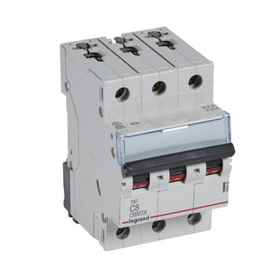 Legrand TX3 circuit breaker Miniature circuit breaker Type C 3