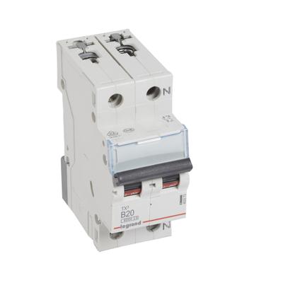 Legrand TX3 circuit breaker Miniature circuit breaker Type B 2