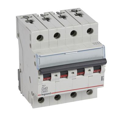 Legrand TX3 circuit breaker Miniature circuit breaker Type D 4