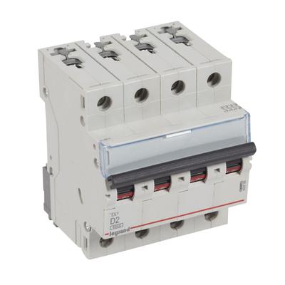 Legrand TX3 circuit breaker Miniature circuit breaker Type D 4