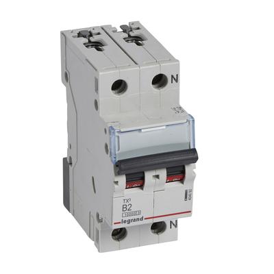 Legrand TX3 circuit breaker Miniature circuit breaker Type B 2