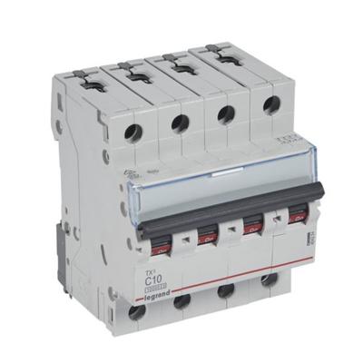Legrand TX3 circuit breaker Miniature circuit breaker Type C 4