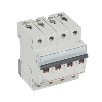 Legrand TX3 circuit breaker Miniature circuit breaker Type B 4