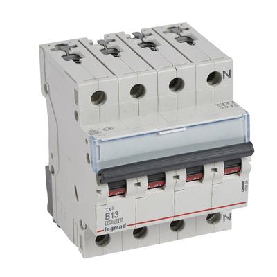 Legrand TX3 circuit breaker Miniature circuit breaker Type B 4