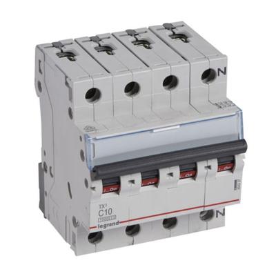 Legrand TX3 circuit breaker Miniature circuit breaker Type C 4