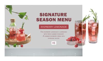 LG 55EW5Q-C Signage Display Digital signage flat panel 139.7 cm (55") OLED Wi-Fi 600 cd/m² Full HD Black WebOS 18/7