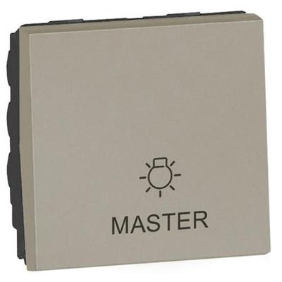 Legrand 573789 push-button panel Titanium