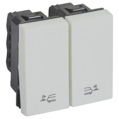 Legrand 573762 push-button panel Aluminium