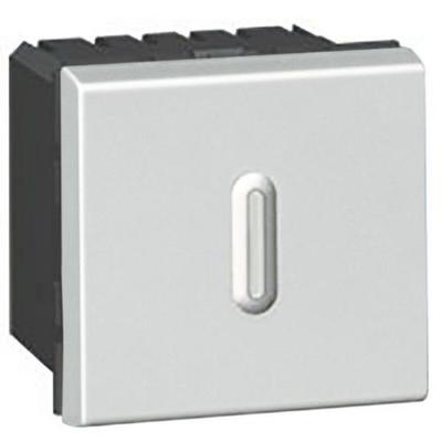 Legrand 574137 push-button panel Aluminium
