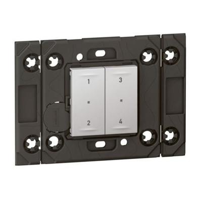 Legrand 574661 push-button panel Aluminium