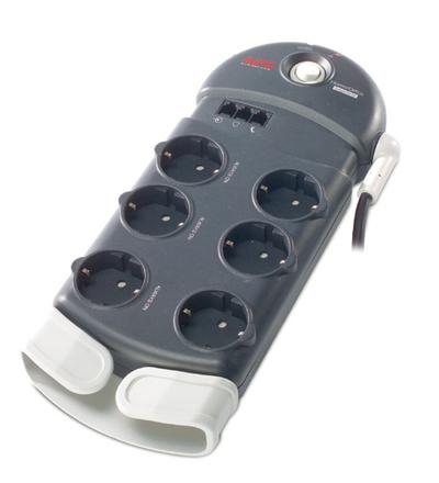 APC SurgeArrest 6 + Phone Protection Spain 6 AC outlet(s) 230 V 1.8 m