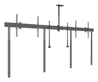 Multibrackets M Pro Series - Collaboration Side by Side 98" Floorsupport