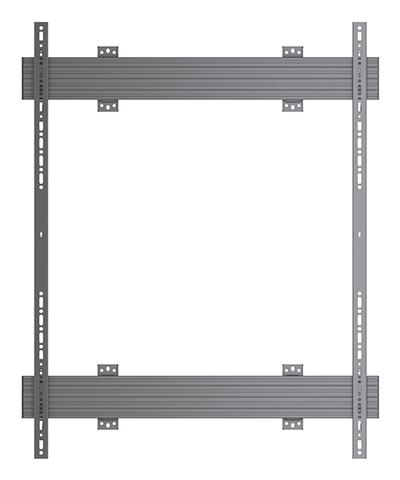 Multibrackets M Wallmount Pro MBW1UP 900x1200 Fixed Black